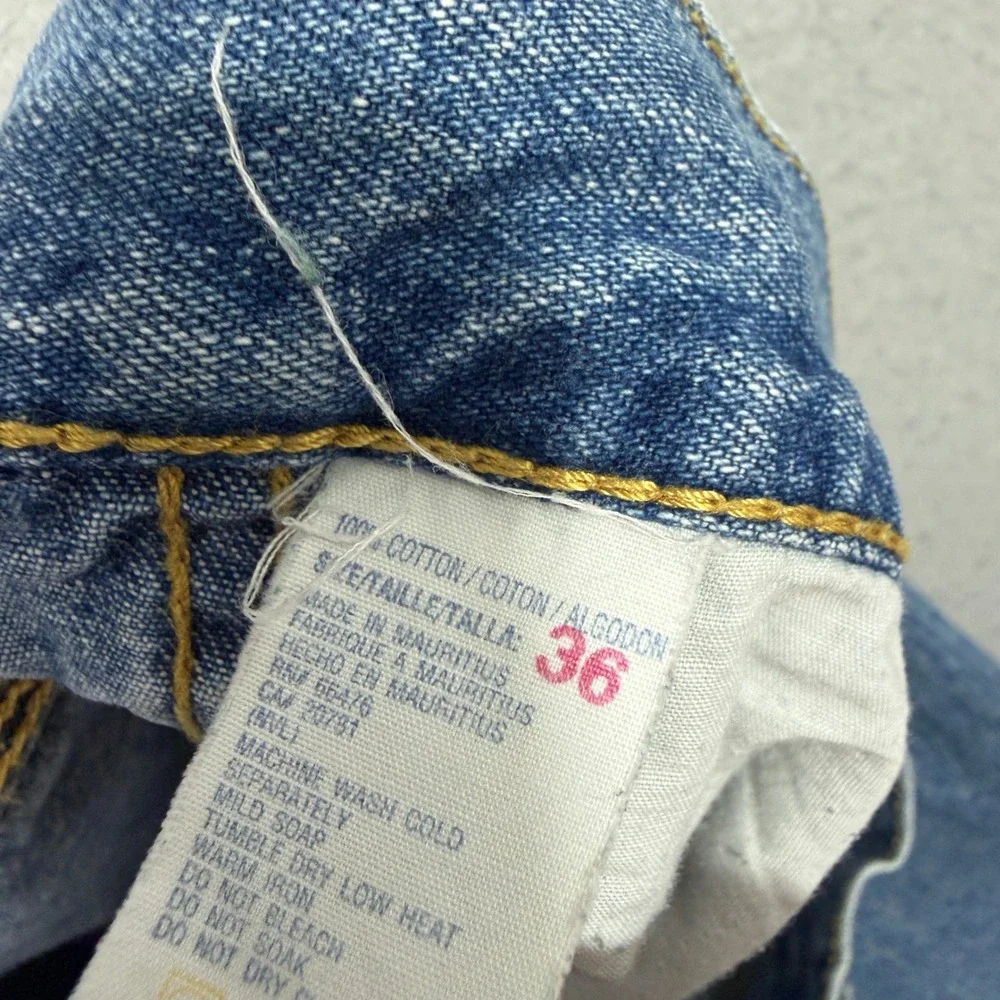 Vintage Tommy Hilfiger Carpenter Shorts Men 36 Blue 13